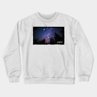 Zodiac Majesty Gemini Constellation Crewneck Sweatshirt